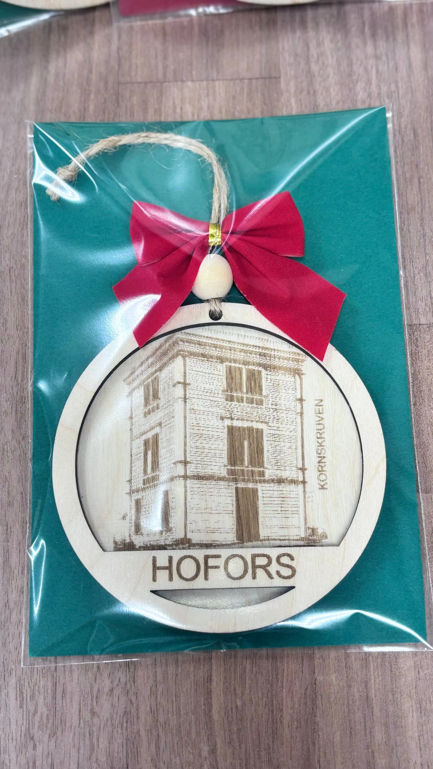 Dekoration - Present - Gåva - Unik ornament av Hofors Kornskruv 3dprintguru.se