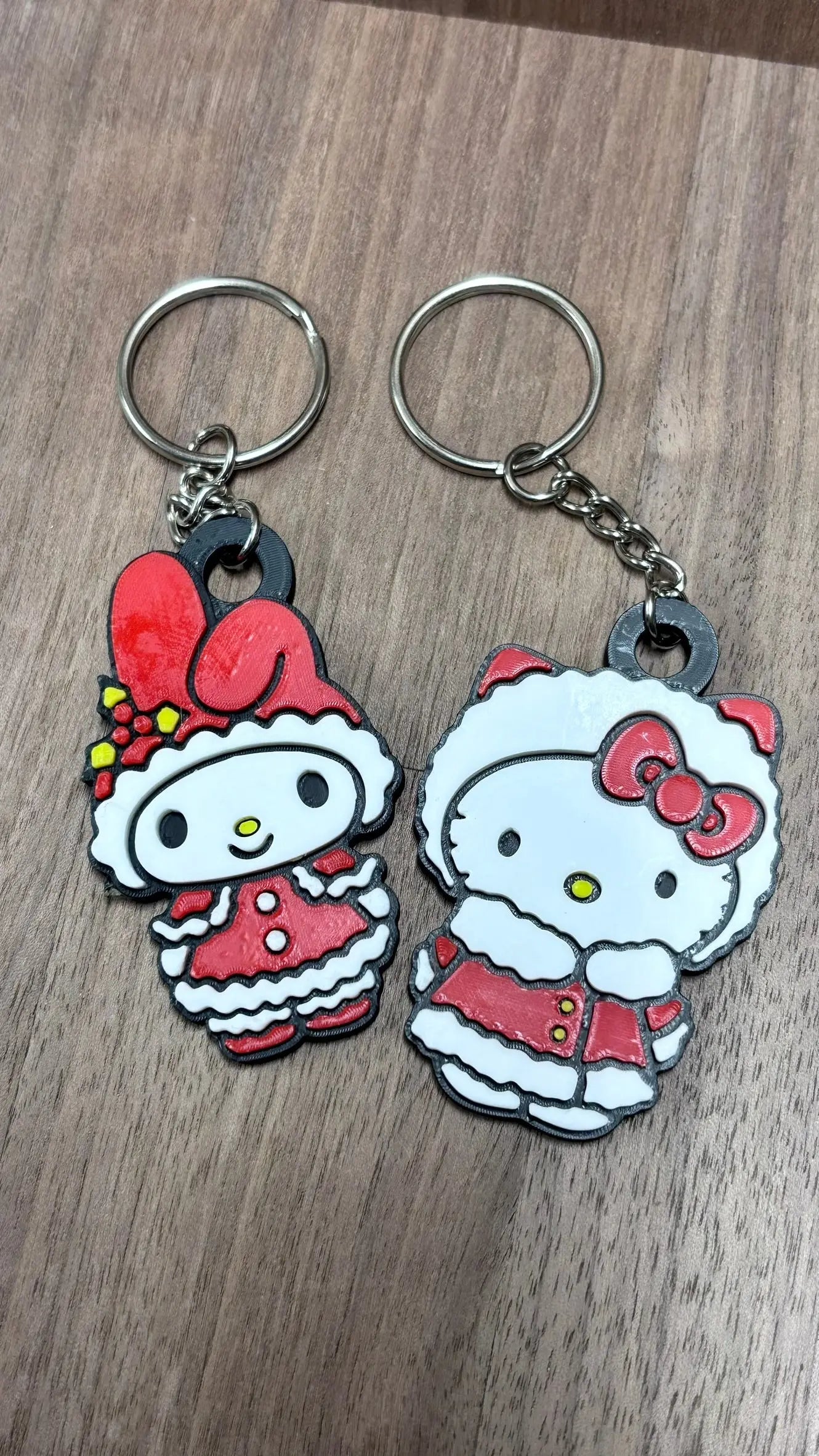 Söt Hello Kitty Nyckelring – Julklapps tips 3dprintguru.se