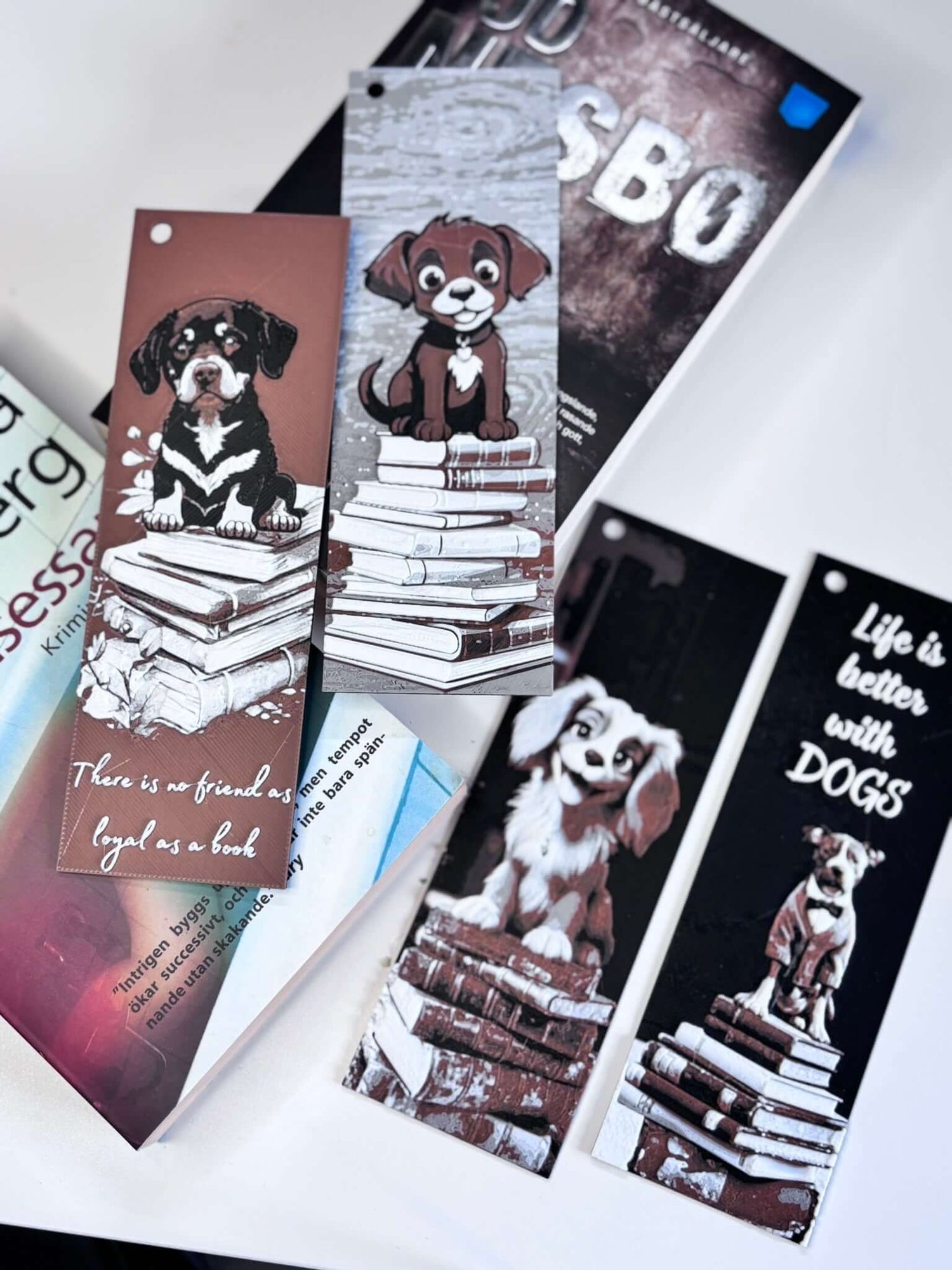 Bokmärke - håll ordning på vart du är när du tar en paus från bokläsandet.