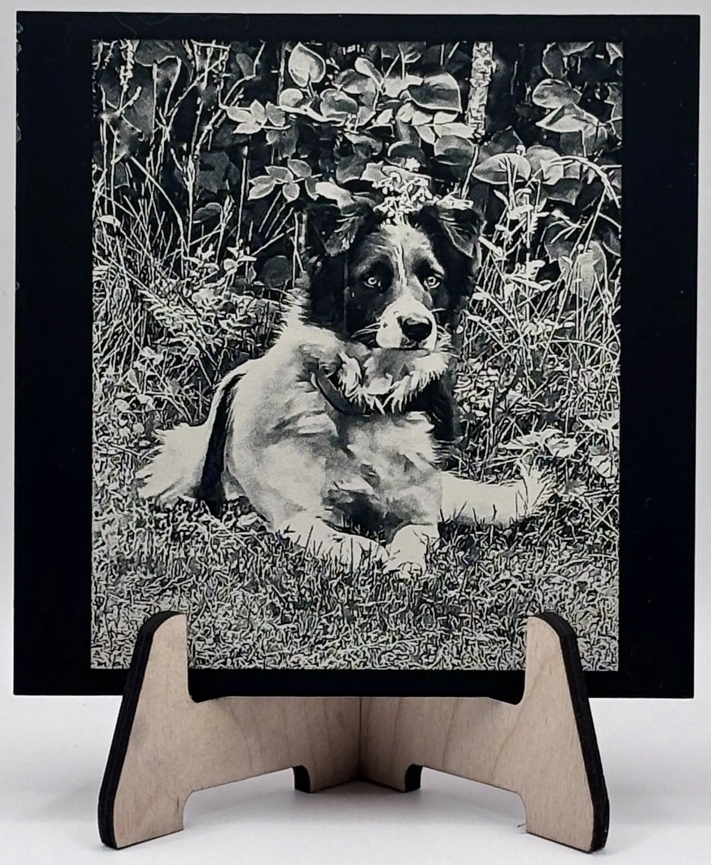 Personligt graverat foto på akryl – presentidé