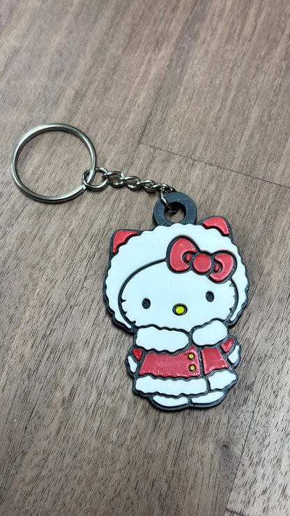 Hello Kitty-nyckelring i 3D-print – supergullig julklapp till fans