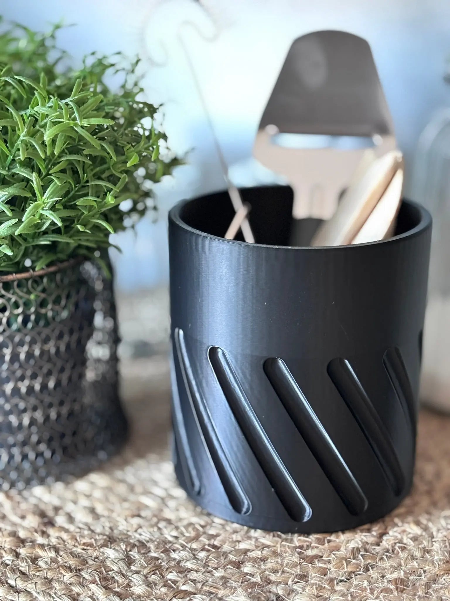 Förvaring - köksredskap - bestickkorg - köksförvaring 3dprintguru.se