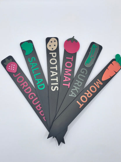 Odlingsskylt | Trädgårdsettiketter | Planterings ettiketter