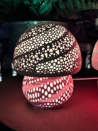 Magisk Svamplampa med LED - 16 Färger & Fjärrkontroll - Perfekt Nattlampa för Mysiga Stunder 3dprintguru.se